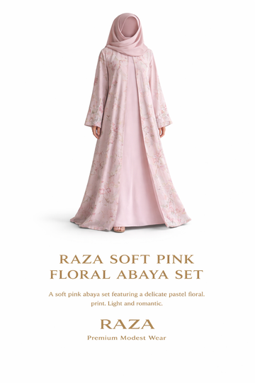 Rose Pink Abaya
