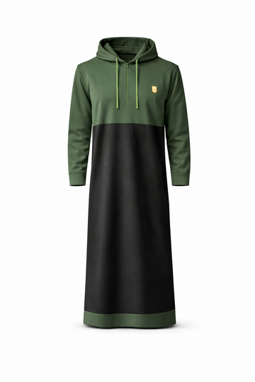 green/black Hoodie Thobe