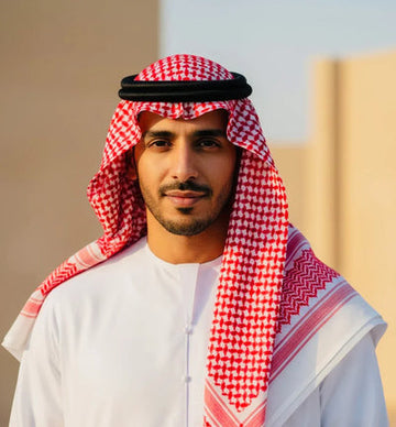 The Royal Red Shemagh